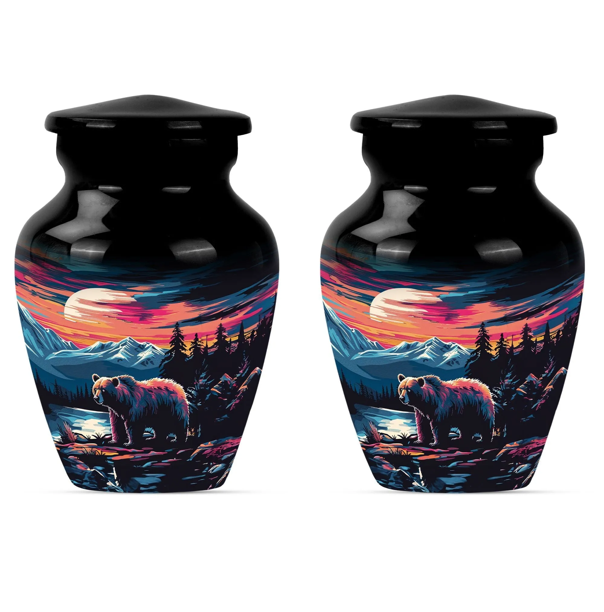 Restful Remembrance Bear Urn Cremation Keepsake for Women