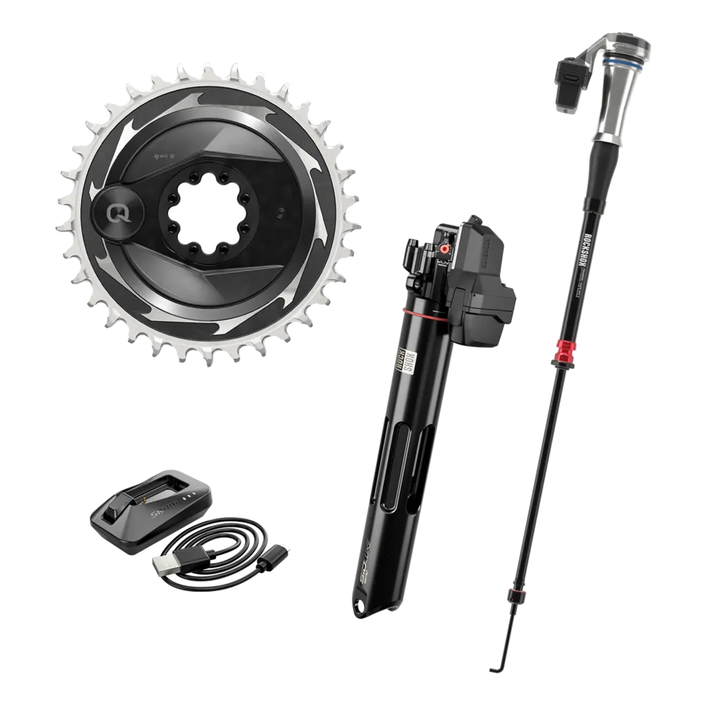 RockShox SIDLuxe IsoStrut Flight Attendant Rear Shock - 190 x 45 mm, SoloAir, A1 - Trek Supercaliber 2023 