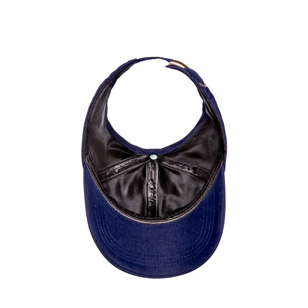 Satin Lined Backless Baseball Cap - Red by Kiss - Choose Your Style