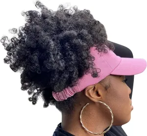 Satin Lined Backless Baseball Cap - Red by Kiss - Choose Your Style