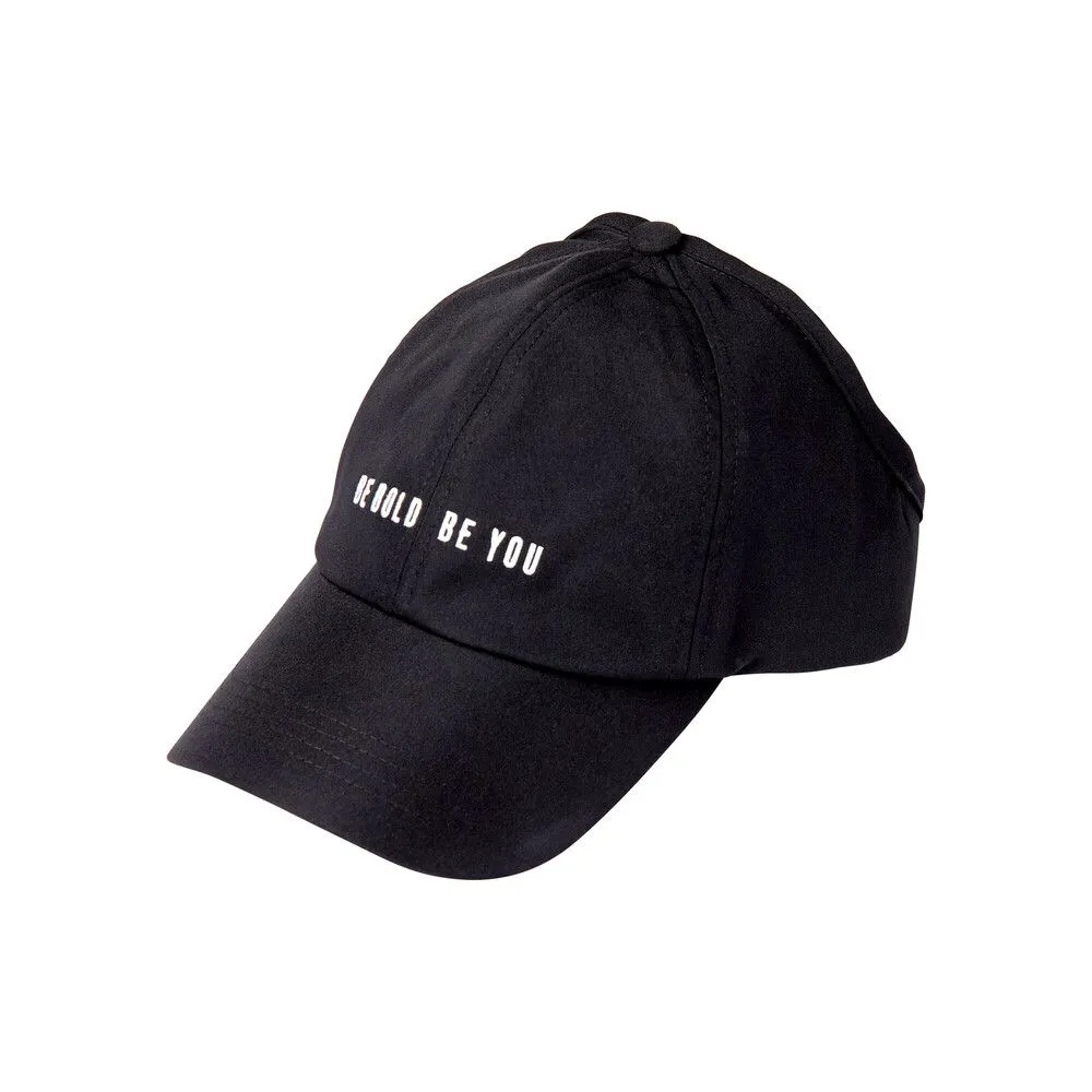 Satin Lined Backless Baseball Cap - Red by Kiss - Choose Your Style