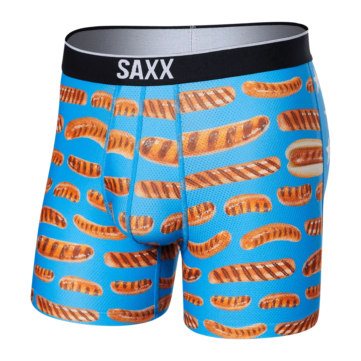 SAXX Volt Breathable Mesh Boxer Bride - All American Wieners - Blue