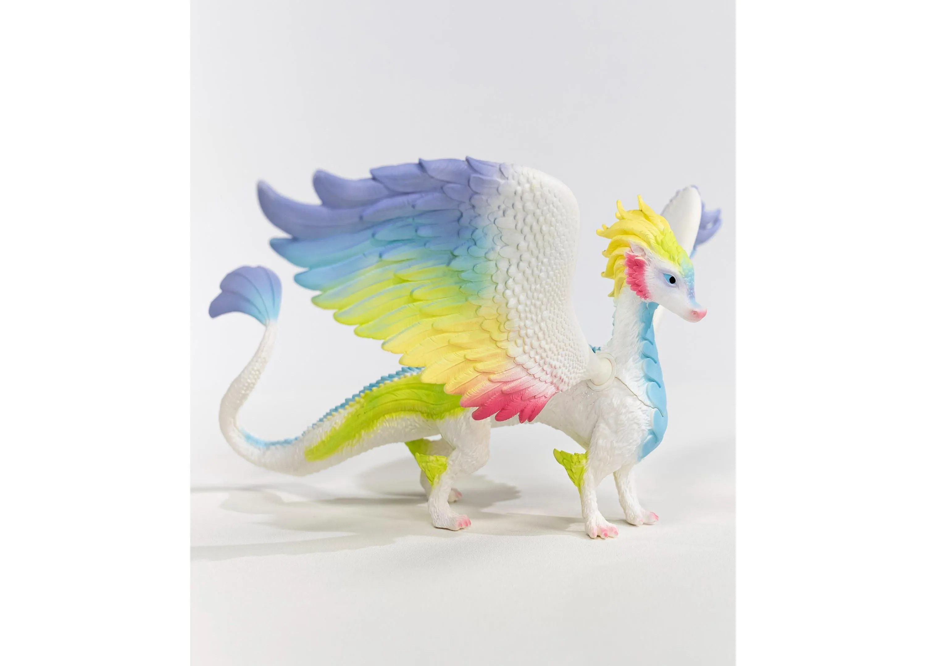 Schleich Bayala 13 inch Rainbow Dragon - Colorful Collectible Figurine