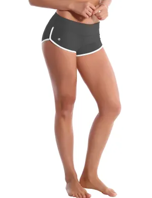 Sexy Booty Biking Shorts shadowcharcoal_Biking