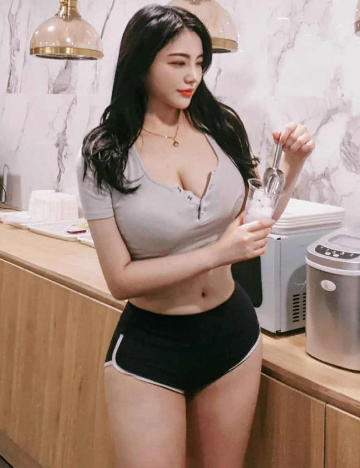 Sexy Booty Golf Shorts black ins_Golf