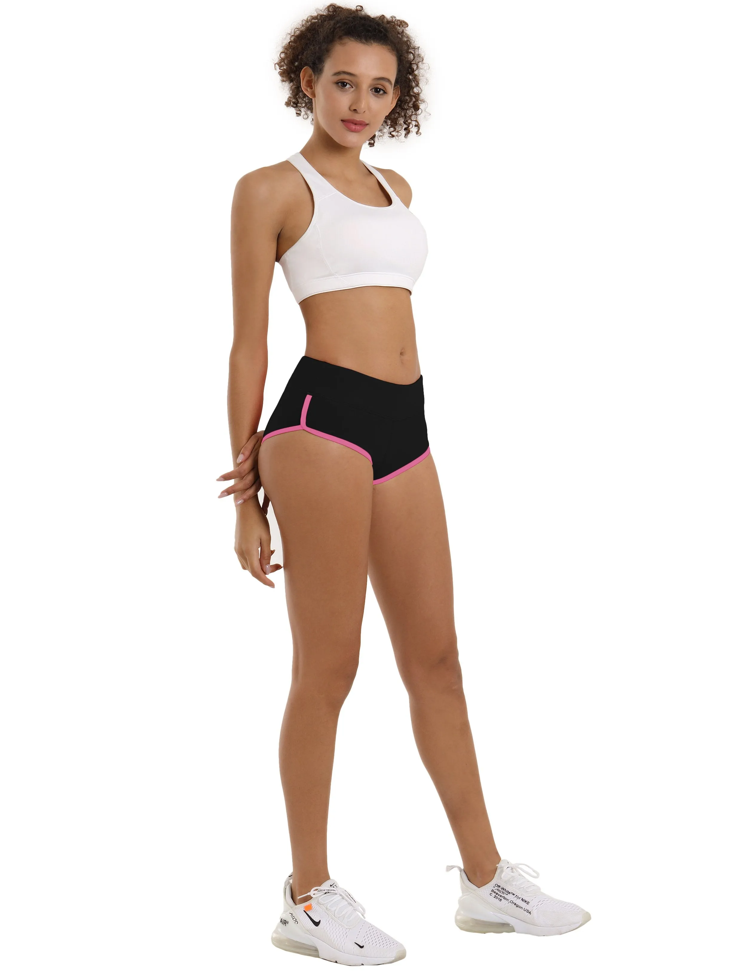 Sexy Booty Golf Shorts black_pink ins_Golf
