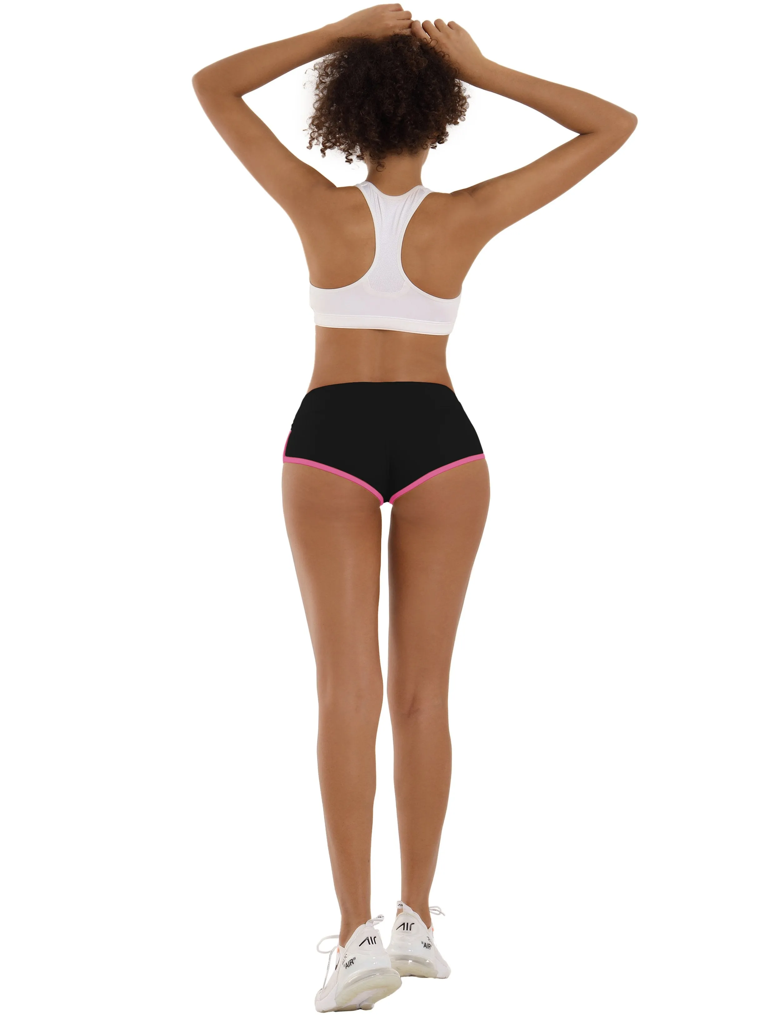 Sexy Booty Golf Shorts black_pink ins_Golf