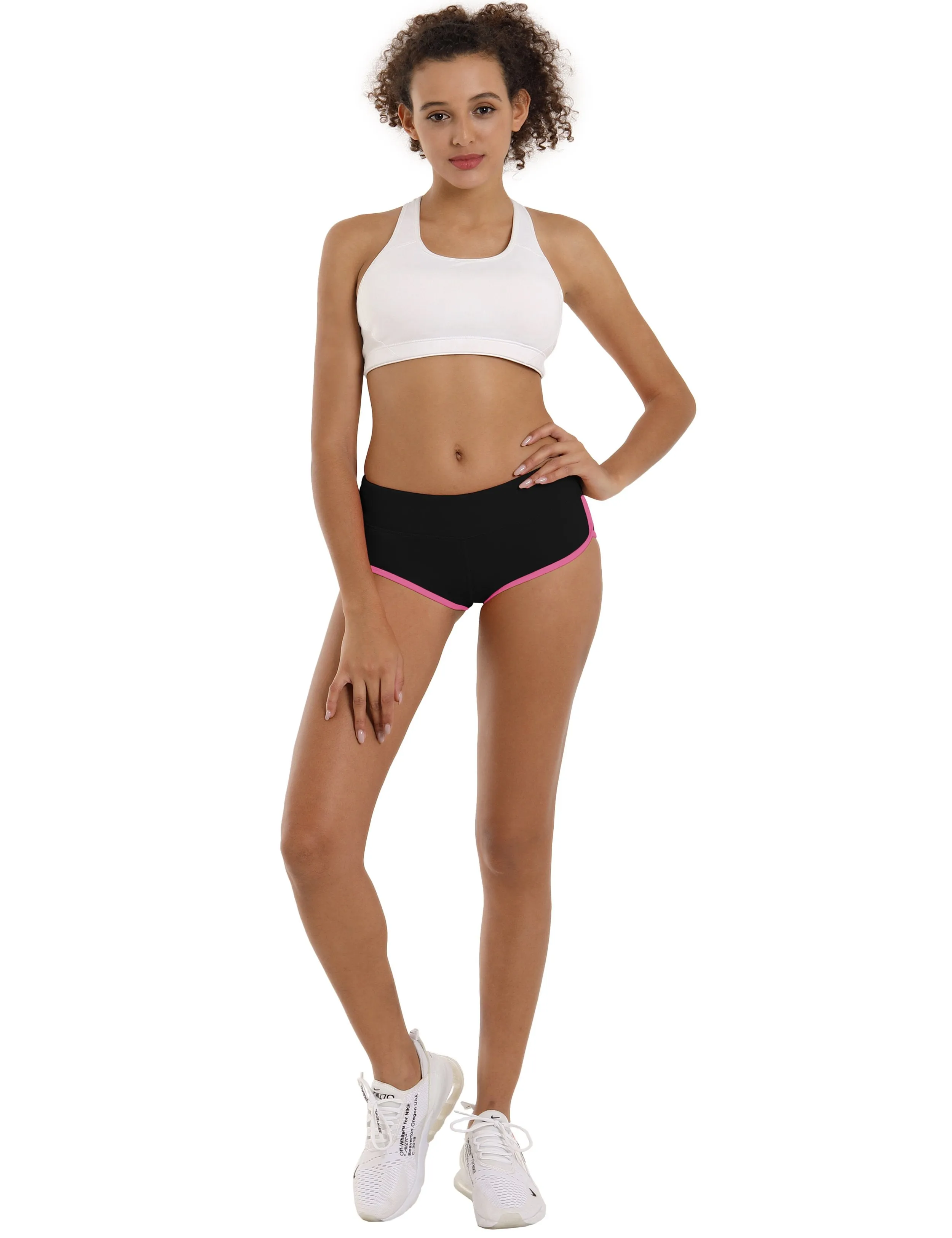 Sexy Booty Golf Shorts black_pink ins_Golf