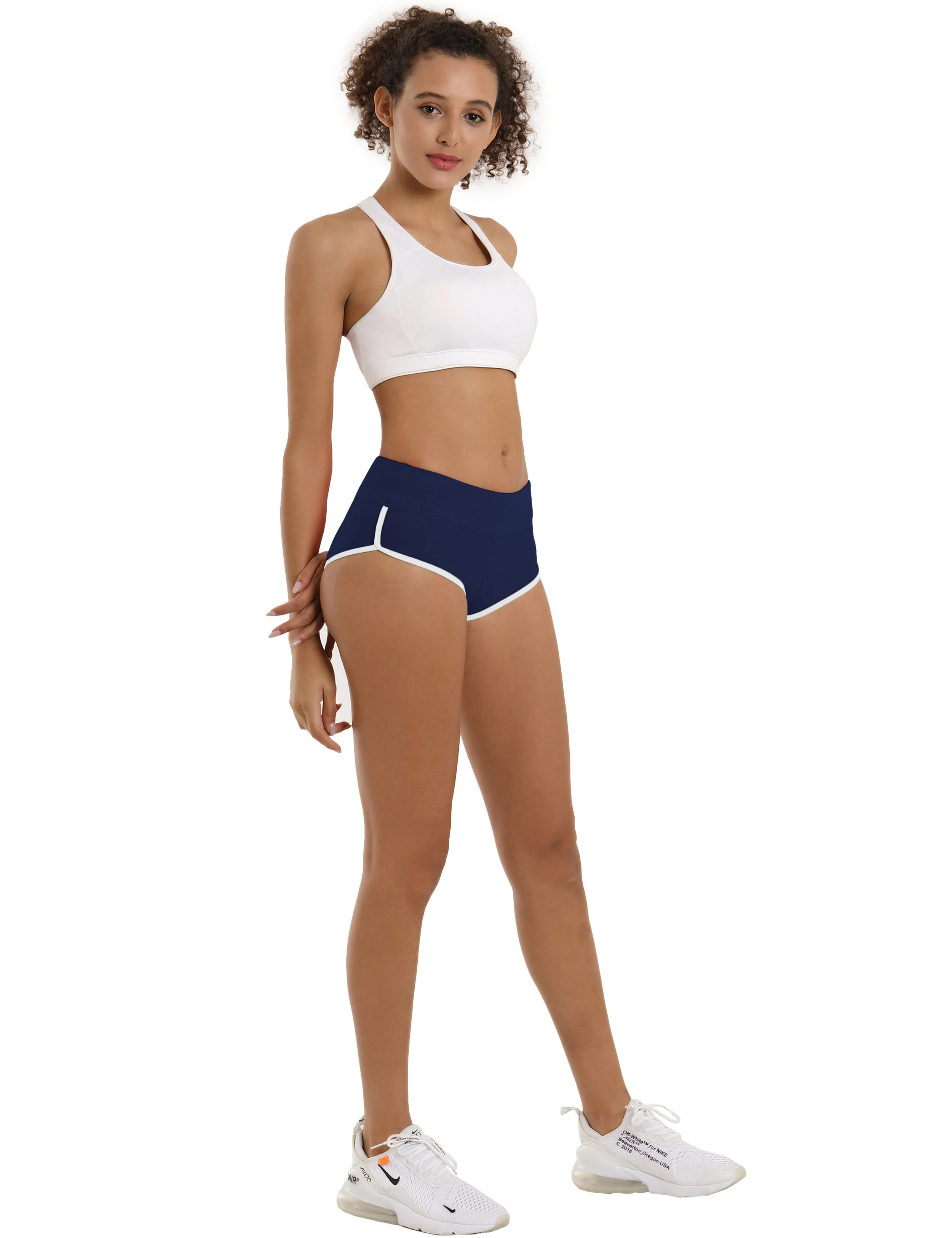 Sexy Booty Gym Shorts darknavy_Gym
