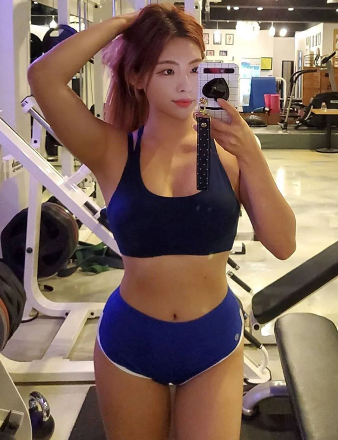Sexy Booty Pilates Shorts navy ins_Pilates