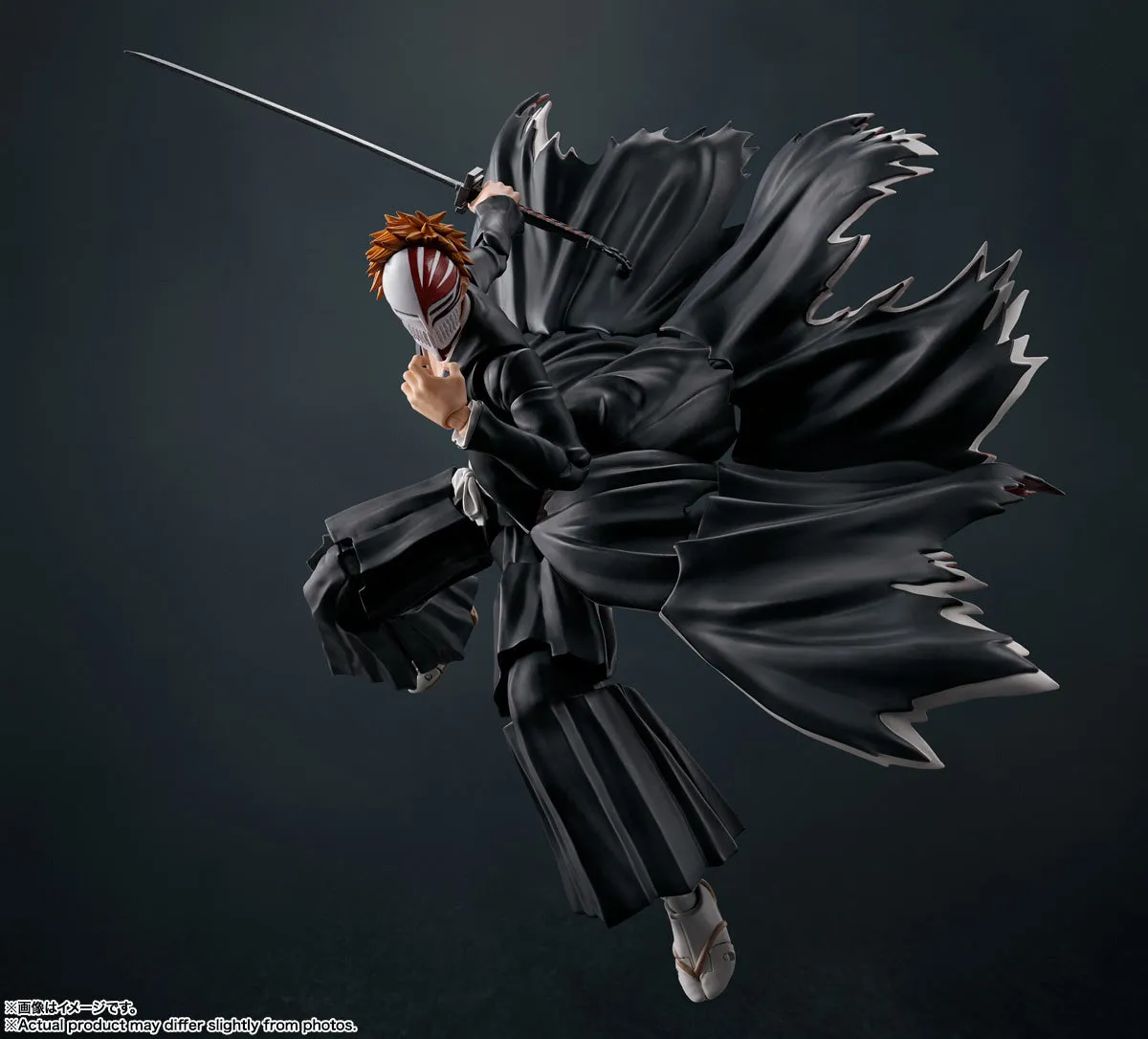 S.H. Figuarts Bleach Ichigo Kurosaki (Getsugatensho Ver.) Action Figure