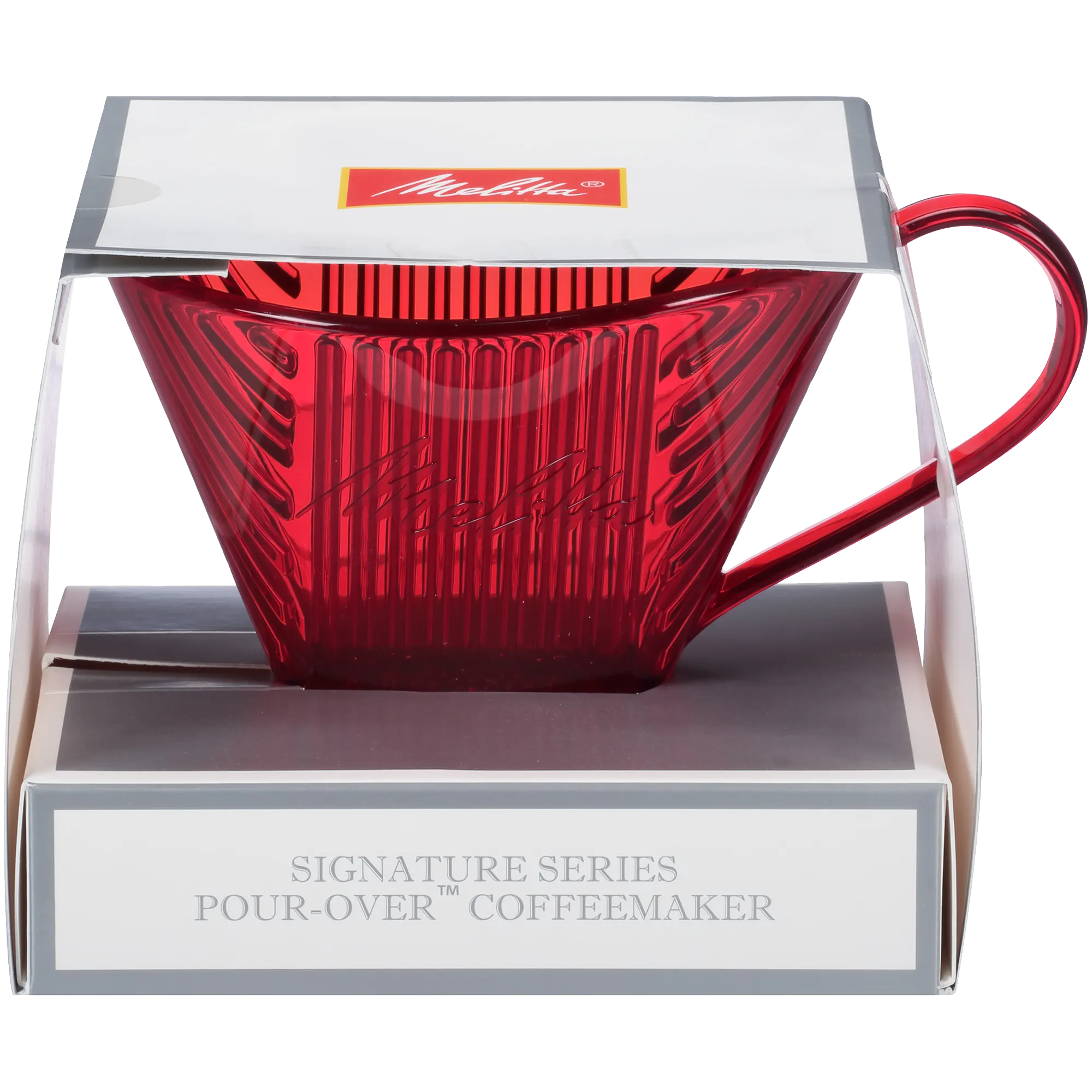 Signature Series 1-Cup Pour-Over Coffeemaker - Tritan™ Translucent Red