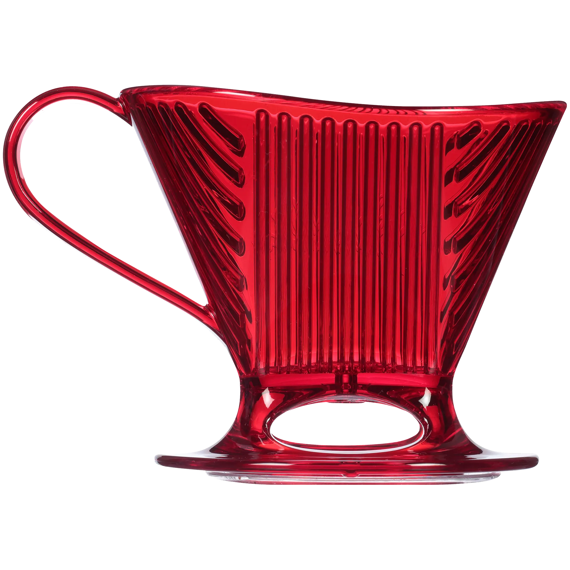 Signature Series 1-Cup Pour-Over Coffeemaker - Tritan™ Translucent Red