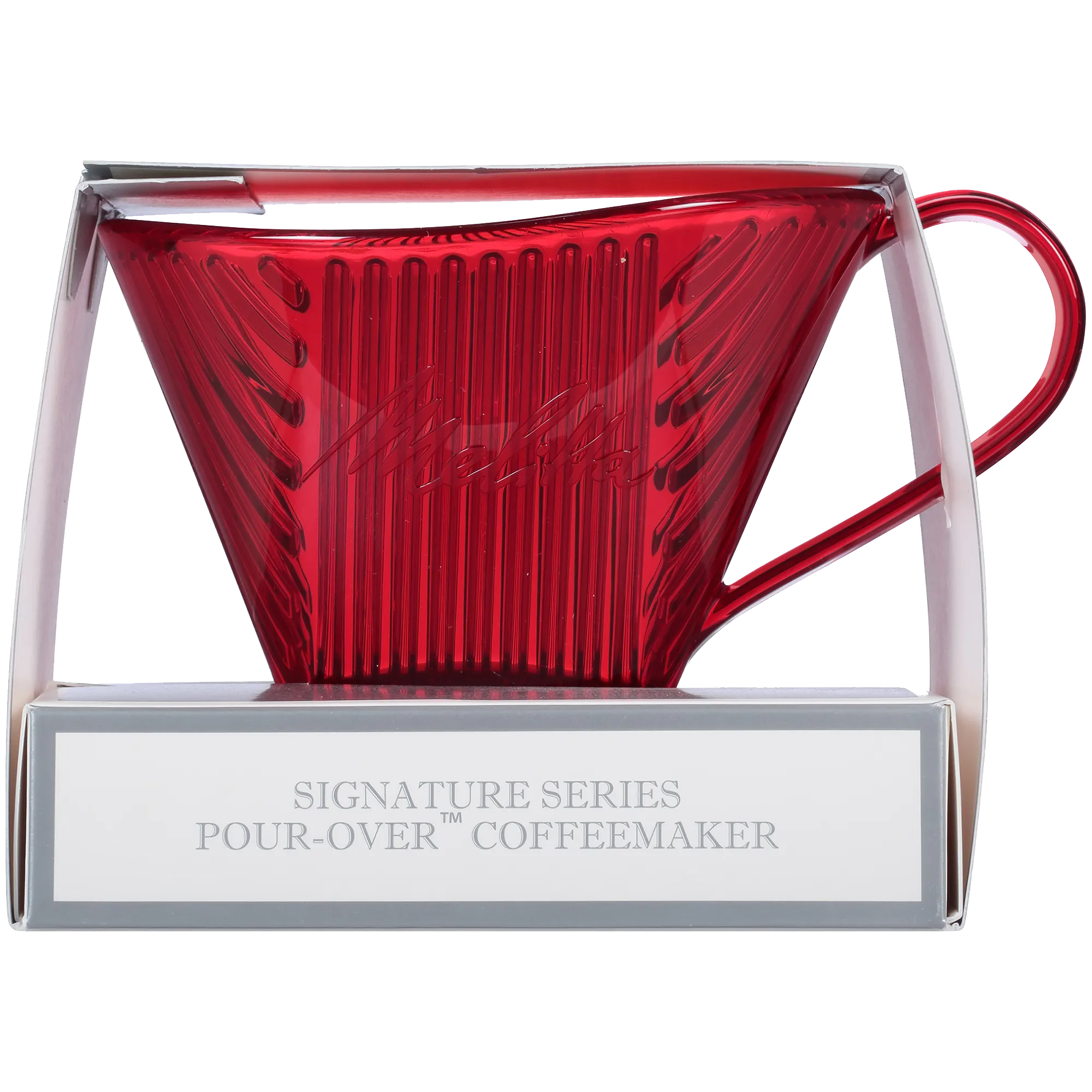 Signature Series 1-Cup Pour-Over Coffeemaker - Tritan™ Translucent Red