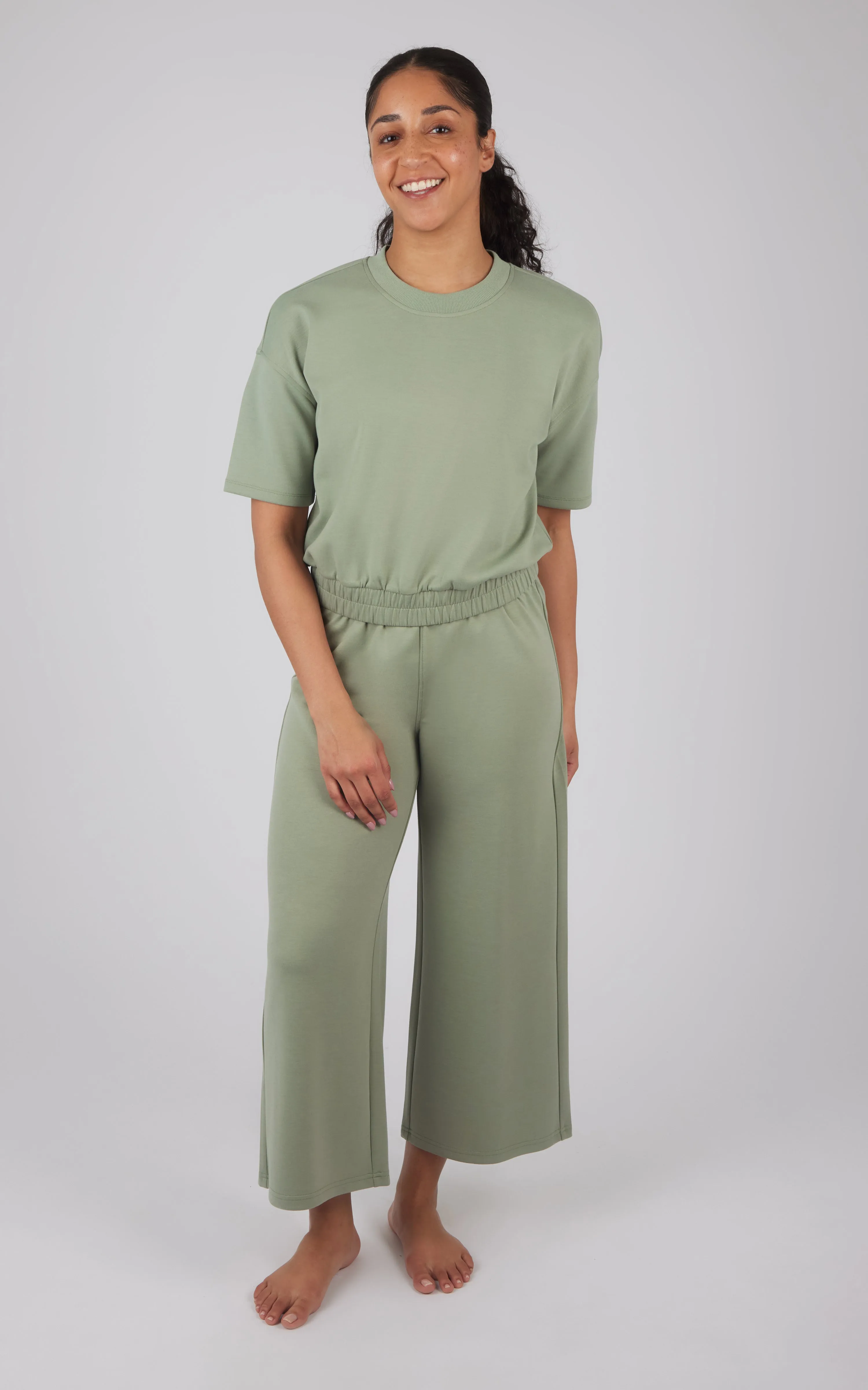 Softlite Short Sleeve Top and Pant Set