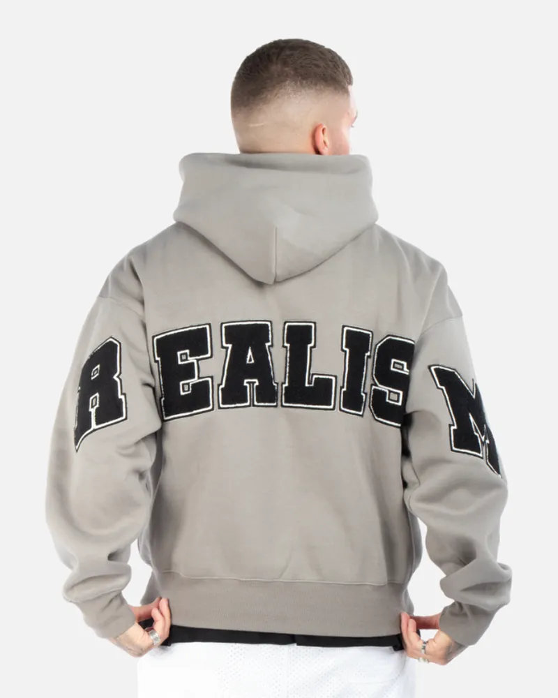 SSS REALISM COLLEGE TEAM HOODIE COOL GREY