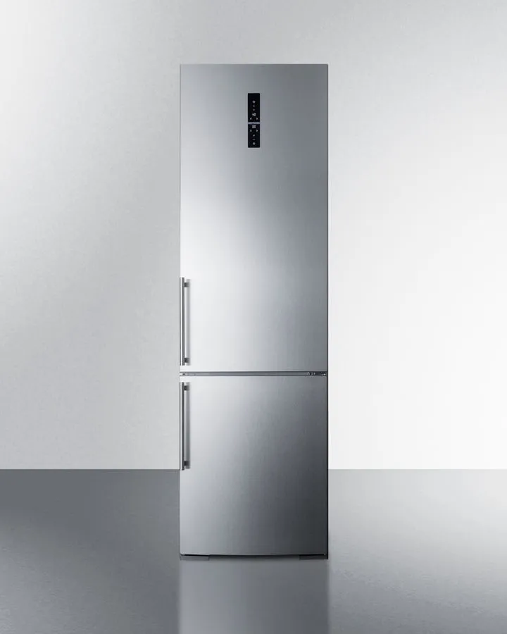 Summit FFBF181ESBI 24" Wide Built-In Bottom Freezer Refrigerator