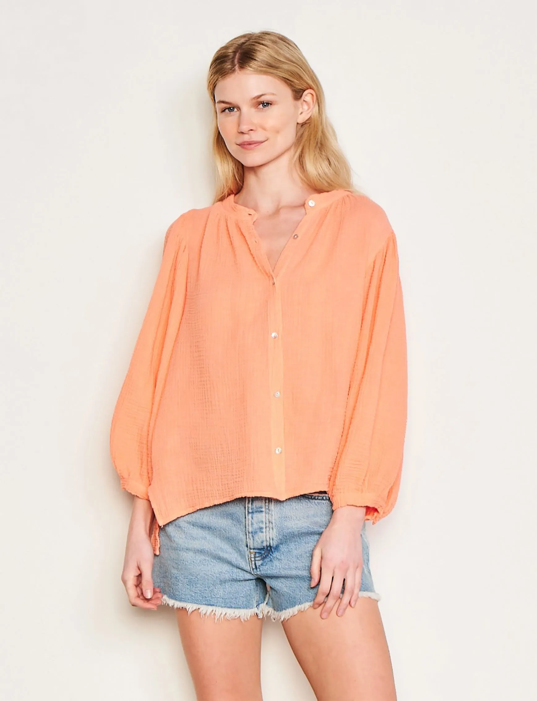 Sundry Free Spirit Shirt in Pink