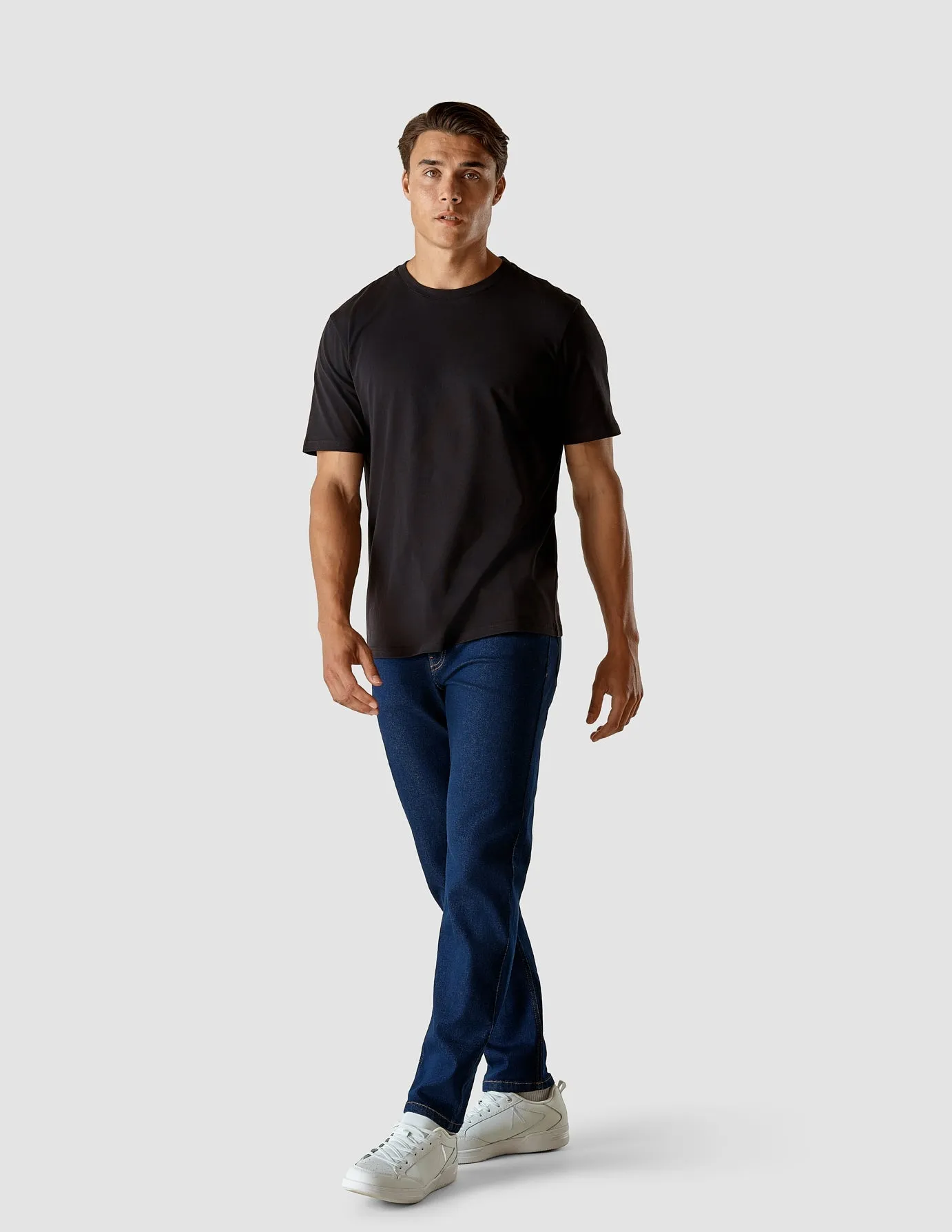 Supima T-shirt Box Fit Black