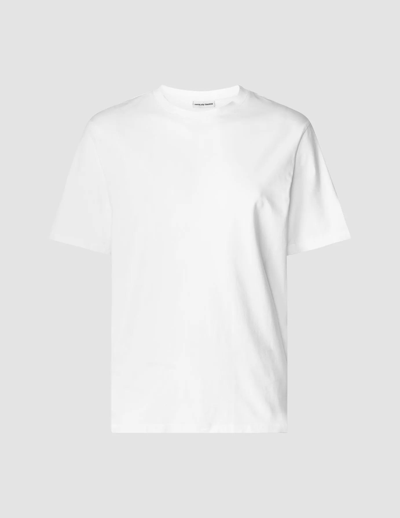 Supima T-shirt Box Fit White