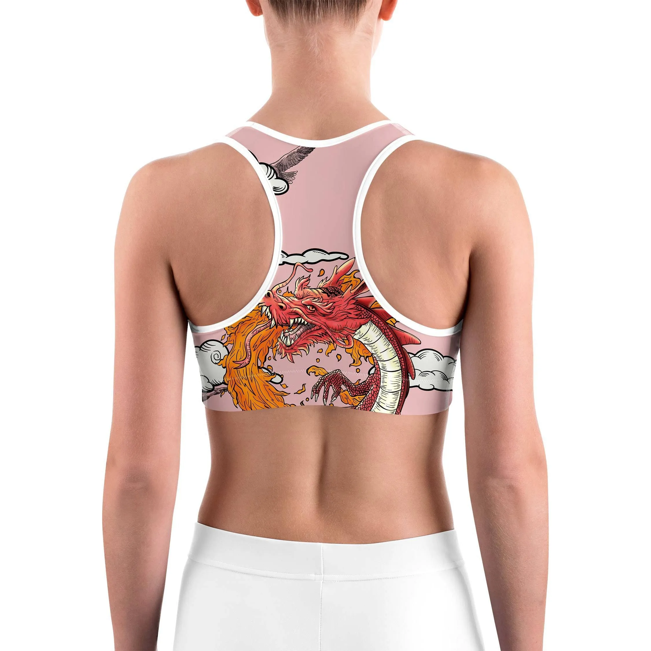 Tattooed Dragon Sports bra
