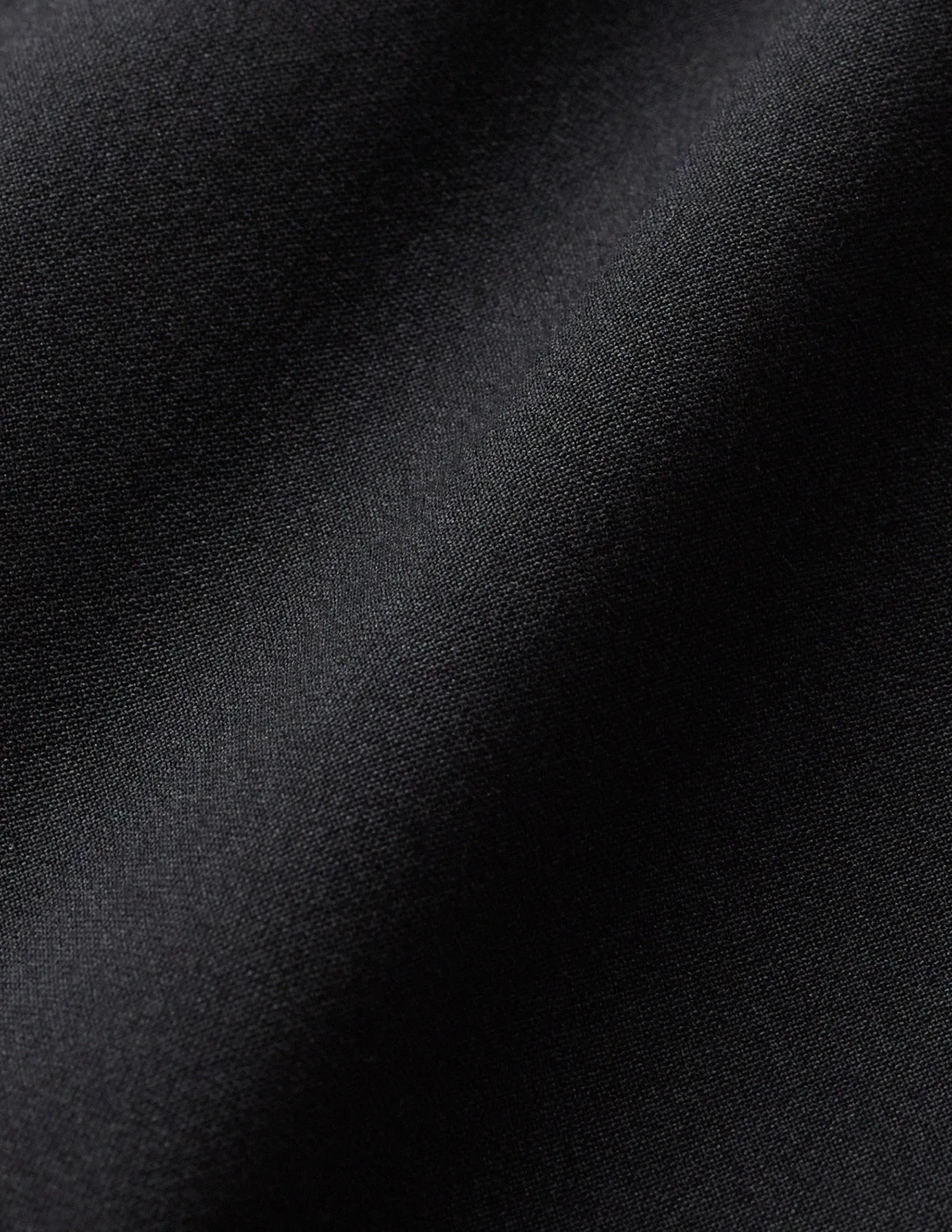 Tech Linen Elastic Pants Black