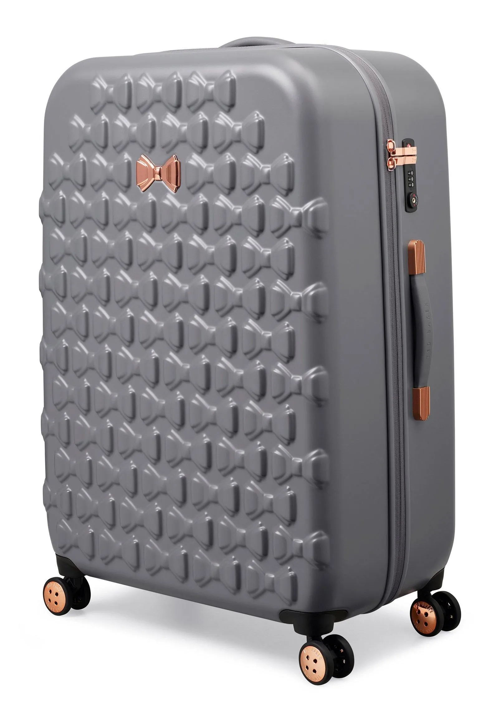 Ted Baker Beau Checked-Large -Wheel Large Luggage