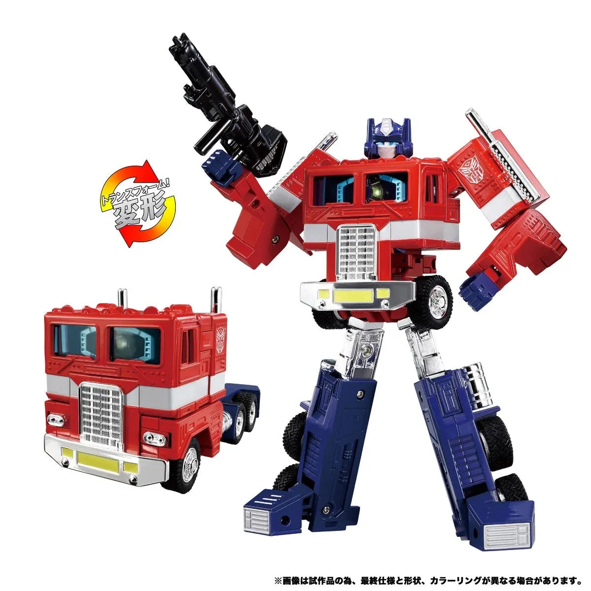 Transformers Missing Link C-02 Optimus Prime / Convoy (Anime Colored Ver.)