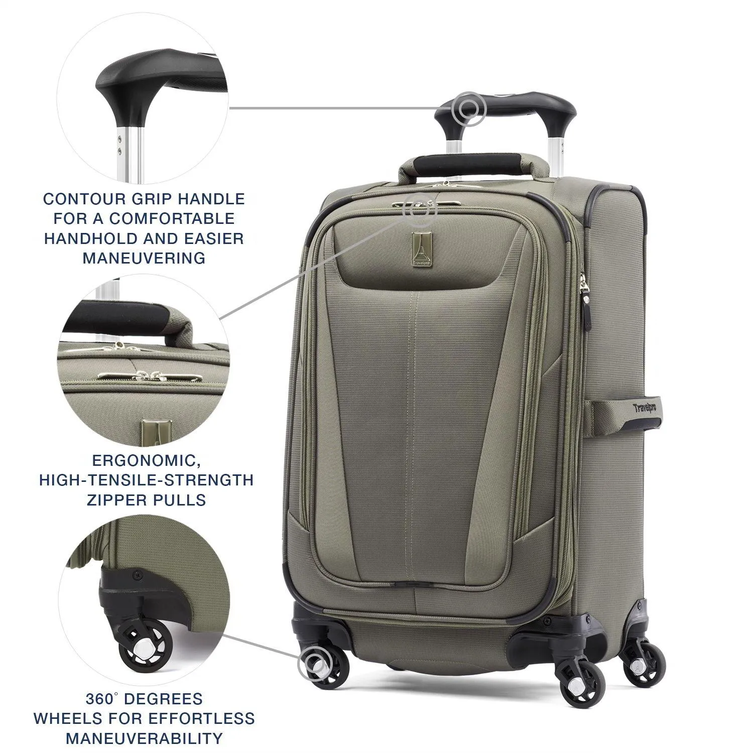 Travelpro Maxlite 5  Lightweight 21" Expandable Carry-On Spinner