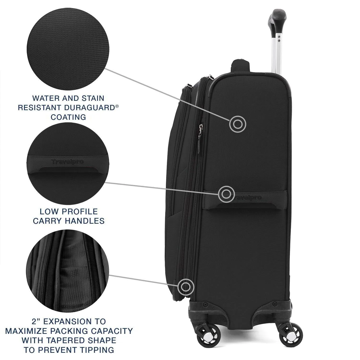 Travelpro Maxlite 5  Lightweight 21" Expandable Carry-On Spinner
