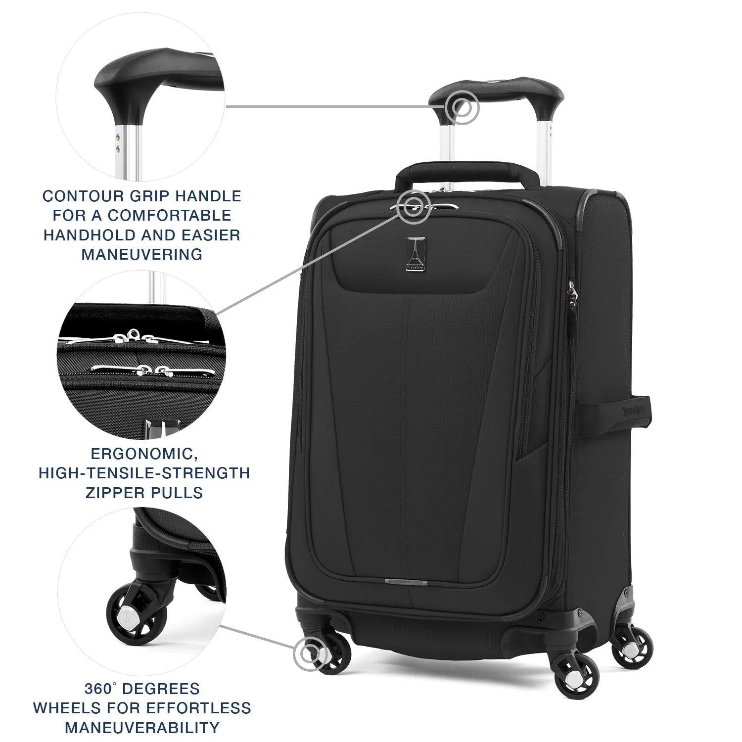 Travelpro Maxlite 5  Lightweight 21" Expandable Carry-On Spinner