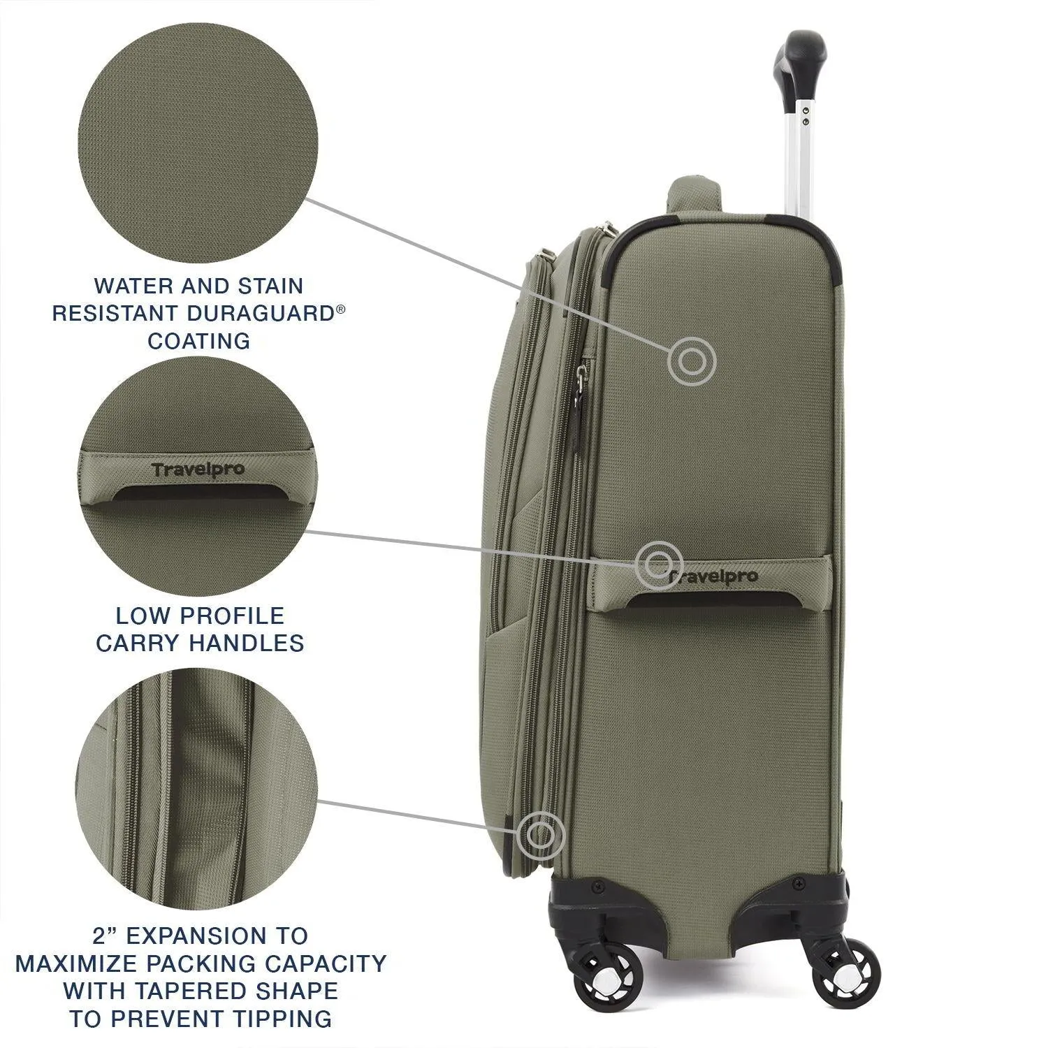 Travelpro Maxlite 5  Lightweight 21" Expandable Carry-On Spinner