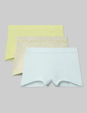 Women's Cool Cotton Boyshort (3-Pack)