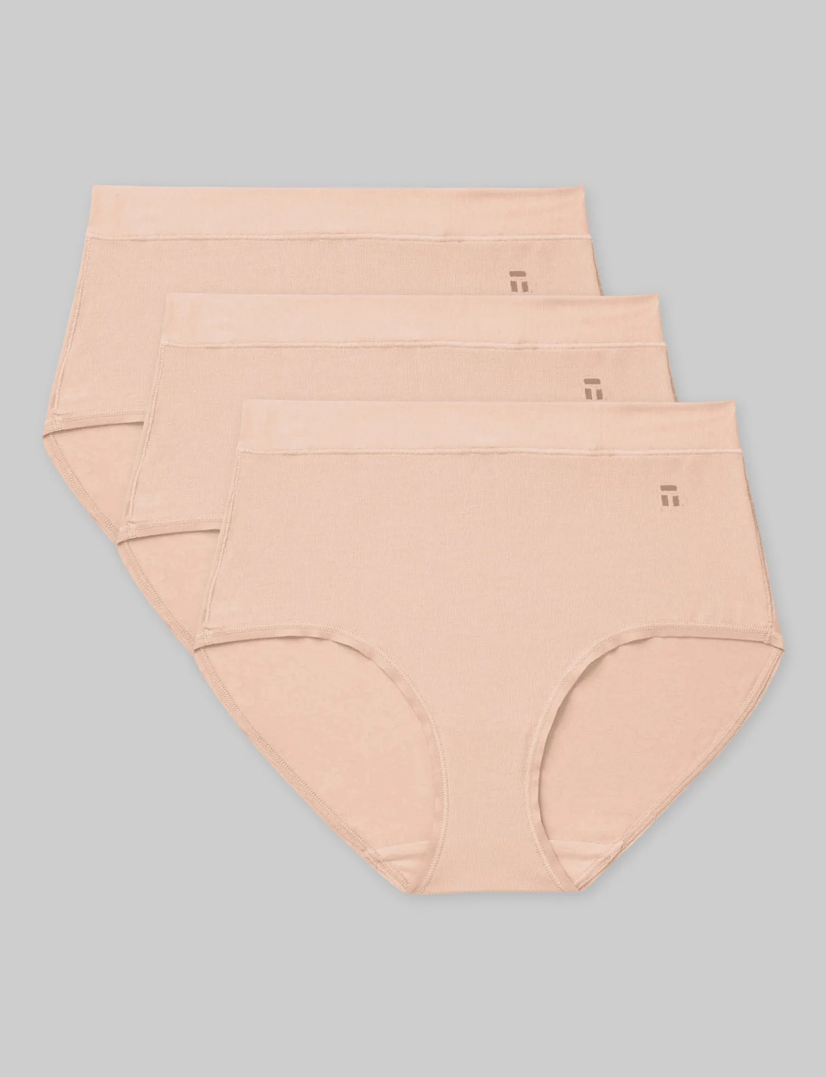 Women's Cool Cotton High Rise Brief (3-Pack)