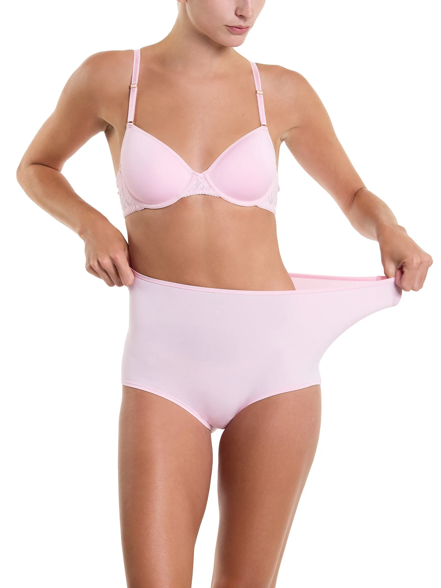 YourFit™ High Rise Boyshort Bliss Pink